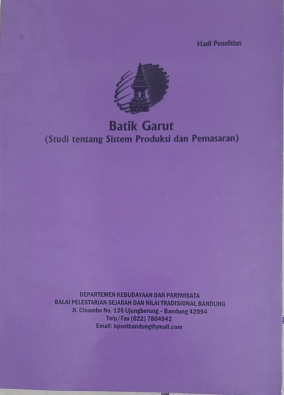 BATIK GARUT ( STUDI TENTANG SISTEM PRODUKSI DAN PEMASARAN)